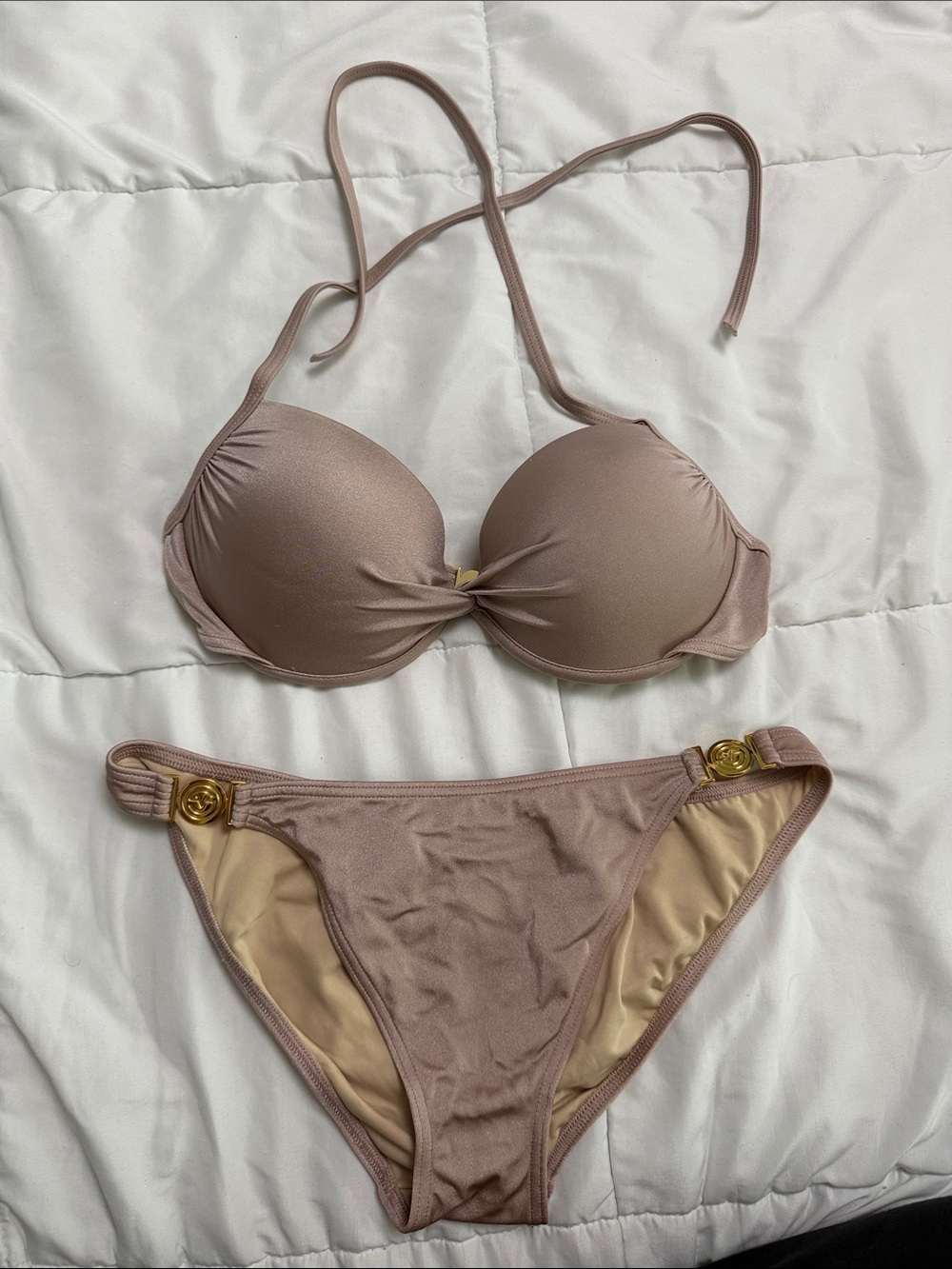 Victoria’s Secret Mauve Push-Up Bikini Set - Women Swim